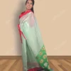 JVWSR028_2 Buy Mint Green Chanderi Silk Saree Online