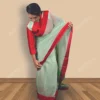 JVWSR028_3 Buy Mint Green Chanderi Silk Saree Online