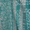 Buy Mint Green and Ivory Floral Hand Block Printed Cotton Dress Material Online