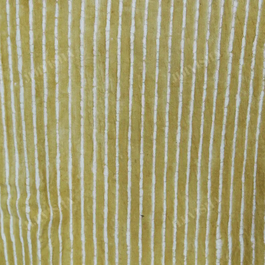 JVWAPKS009_3 Buy Mustard Yellow Stripes Block Print Kurta Set Online