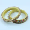 Buy Sheep Multicolored Stone Studded Bangles Online