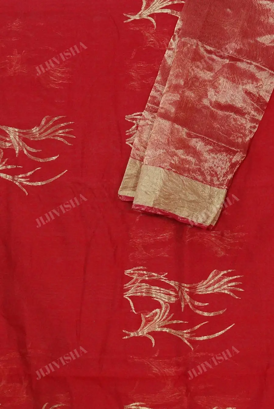 Buy Gulabi Chanderi Silk Saree Online