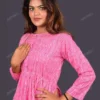 Buy Pink Hand Block Printed Tunic Online