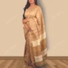 Buy Tussar Silk Natural Shade Saree Online