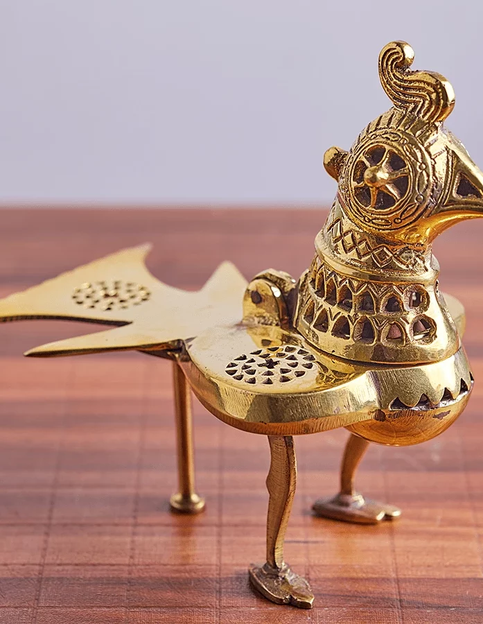 Brass Dhoop Stand