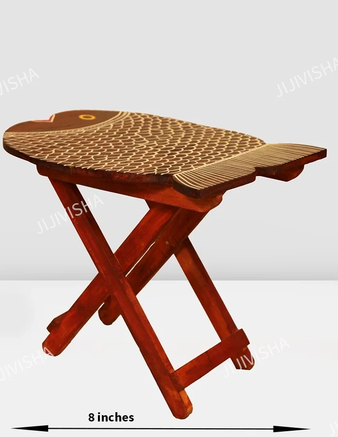 Buy Fish Tail Wooden Folding Table Online