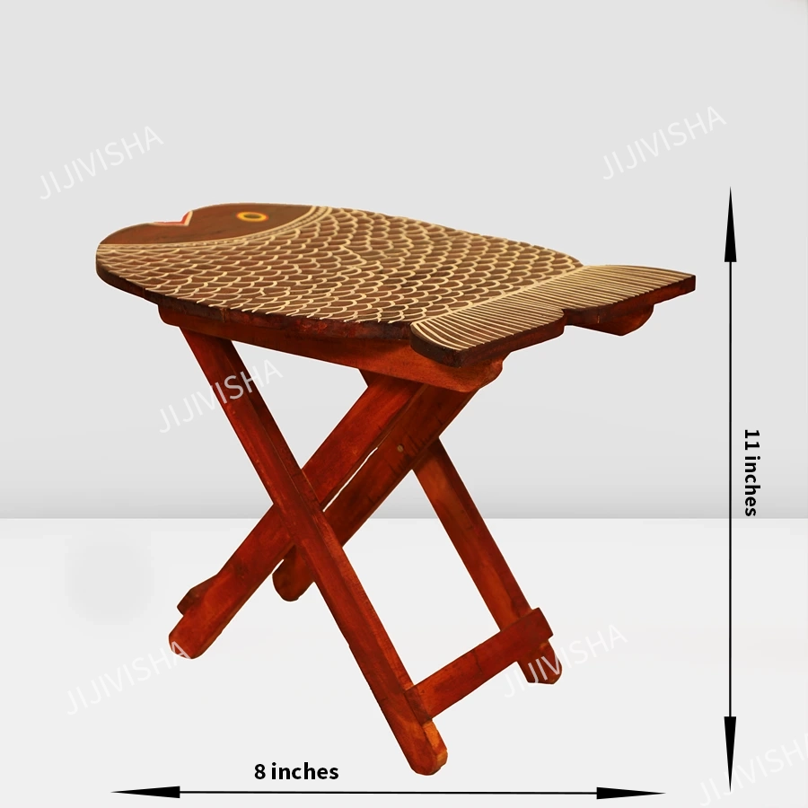 Buy Fish Tail Wooden Folding Table Online