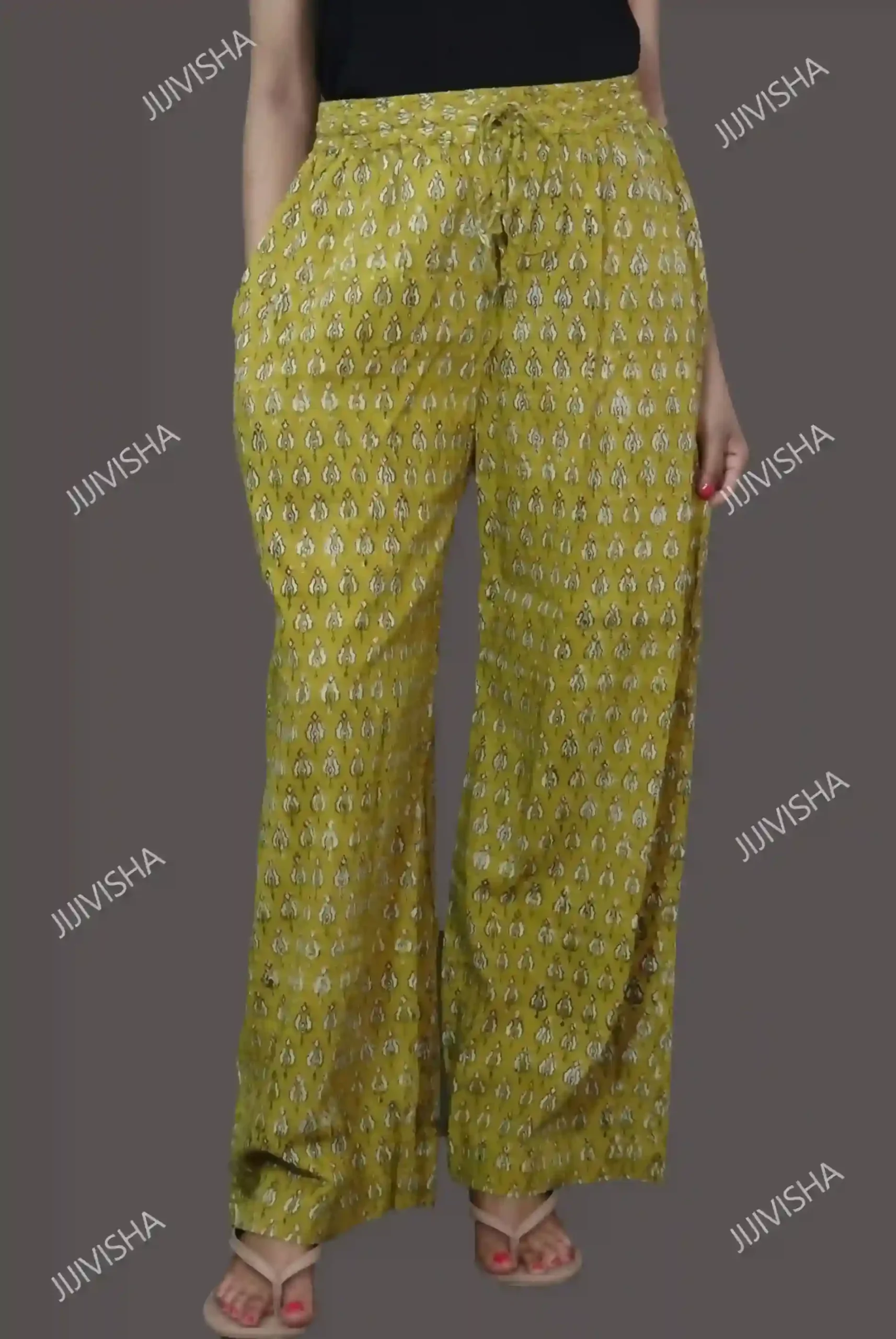 Buy Mustard Palazzo Online