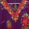 Buy Purple Kashmiri Hand Embroidery Kaftan Online