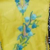 JVWAPSK005_5 Buy Yellow Cotton Kashmiri Hand Embroidery Short Kurti Online