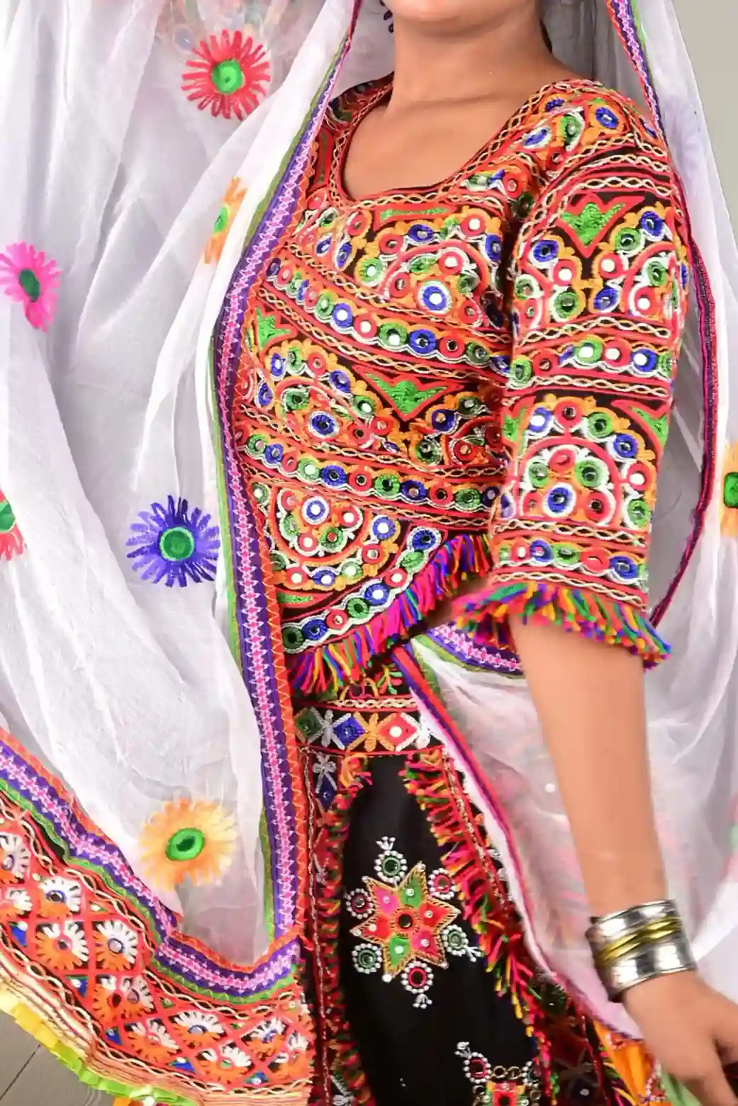 Buy Black & Yellow Lehenga Set Online