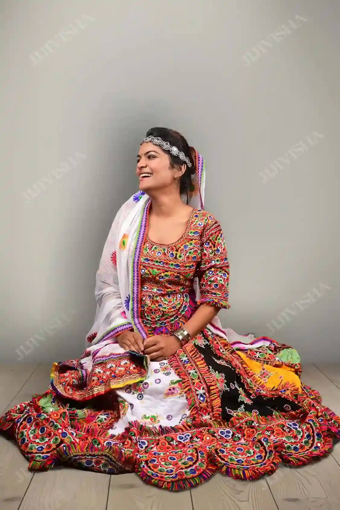 Buy Black & Yellow Lehenga Set Online