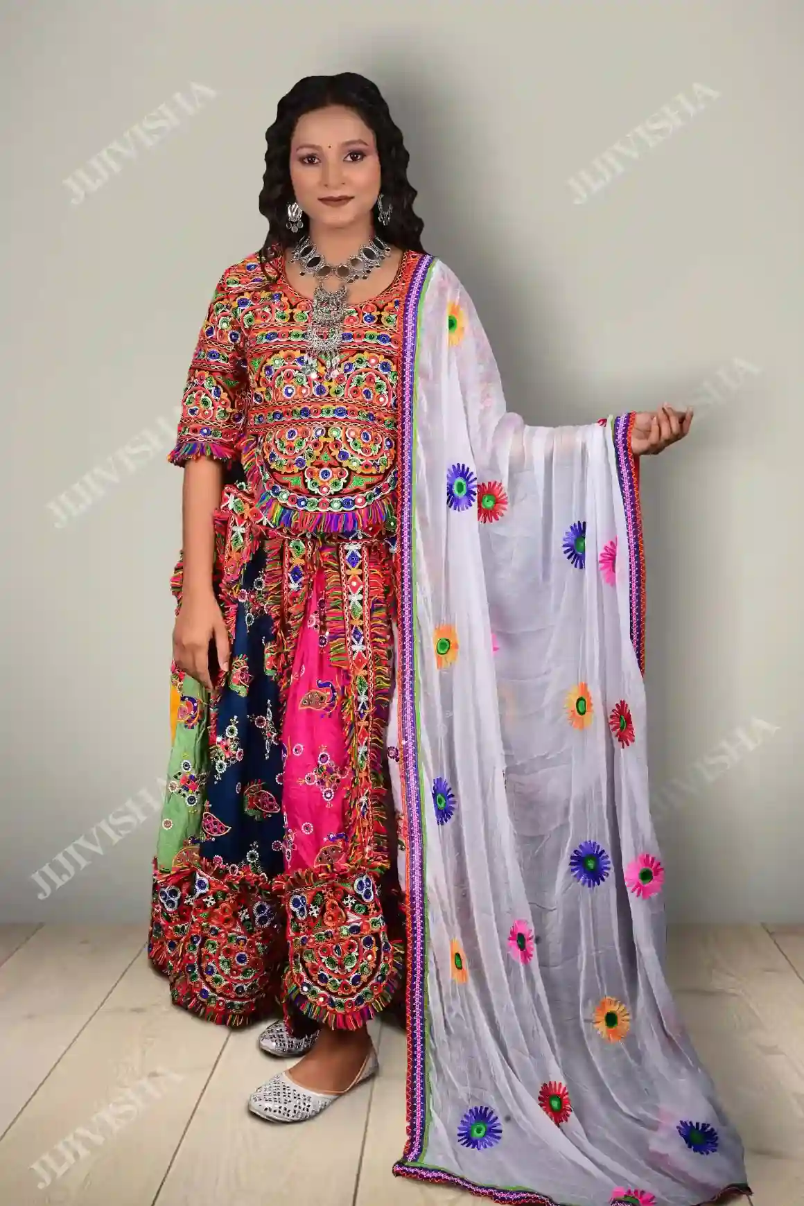 Buy Black & Yellow Lehenga Set Online