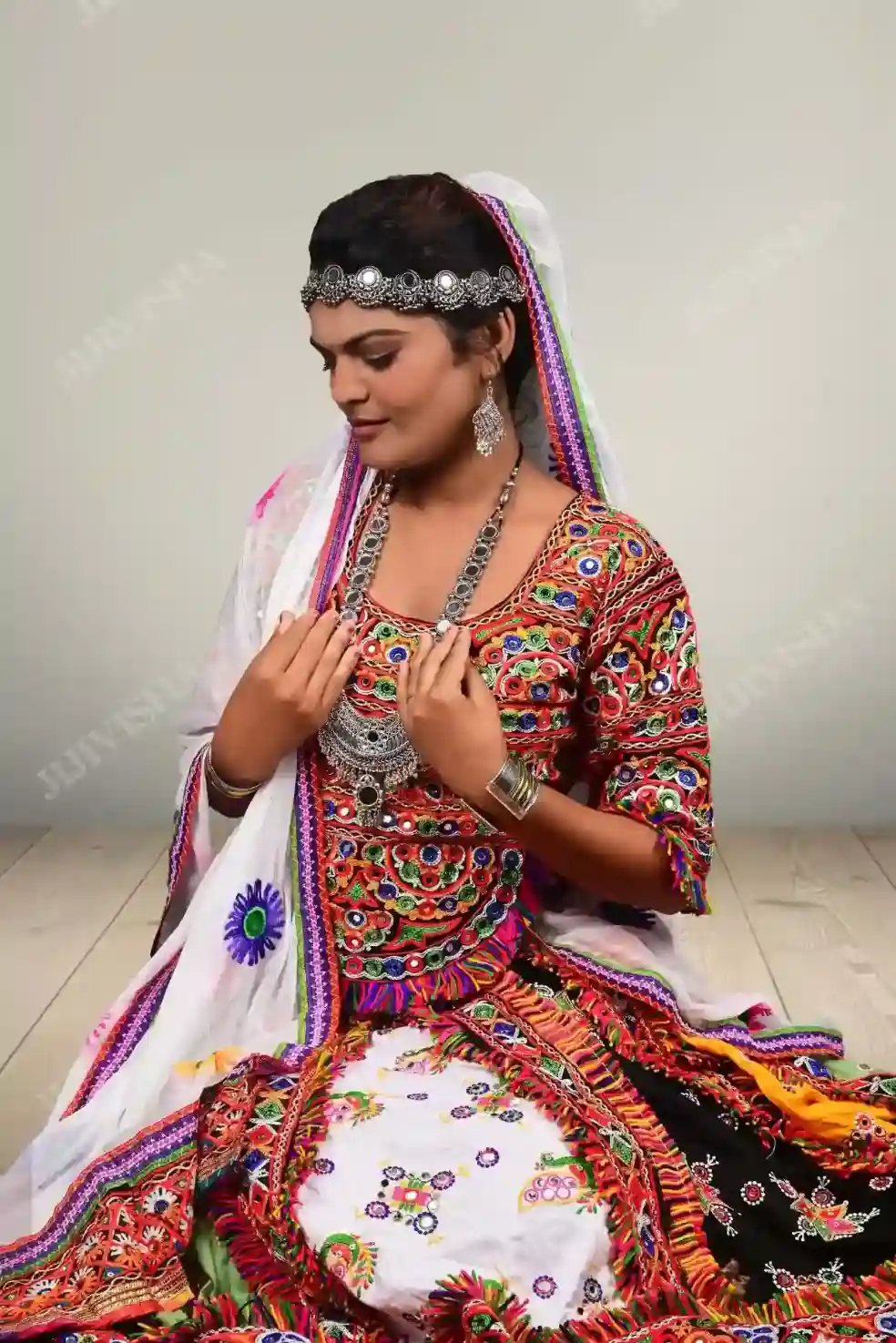 Buy Black & Yellow Lehenga Set Online