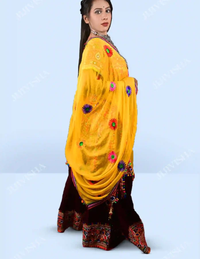 Buy Kutch Embroidered Lehenga Set Online