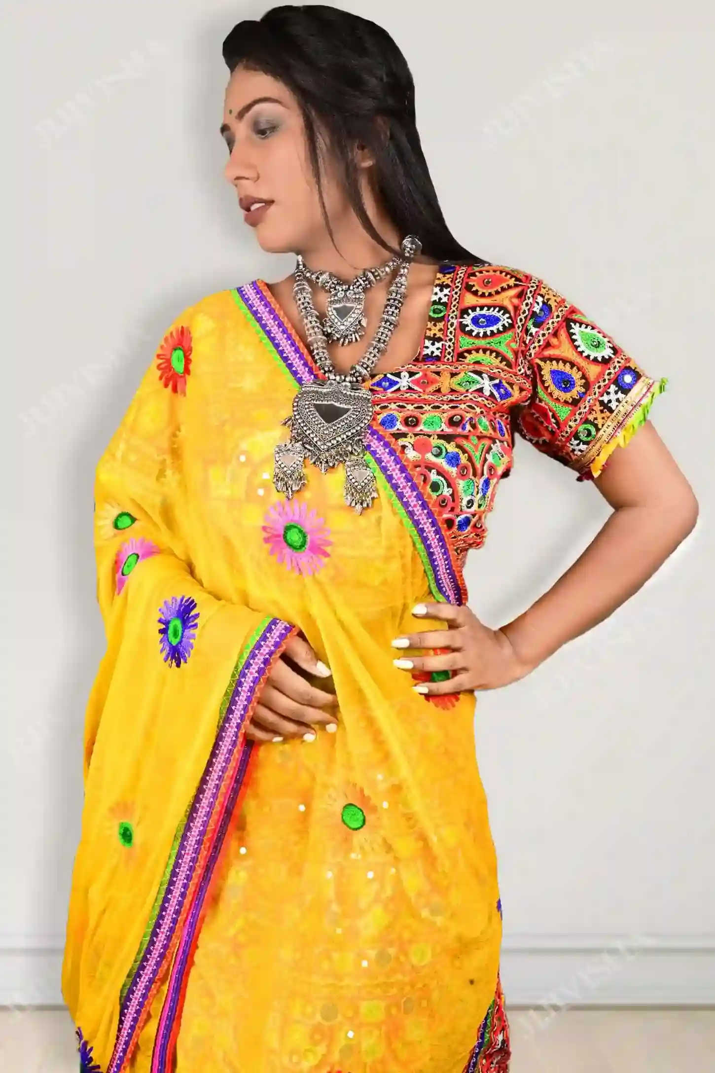 Buy Kutch Embroidered Lehenga Set Online