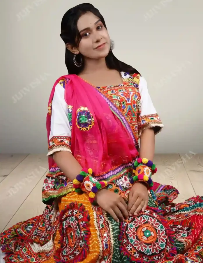 Buy Kutch Embroidered Lehenga Online