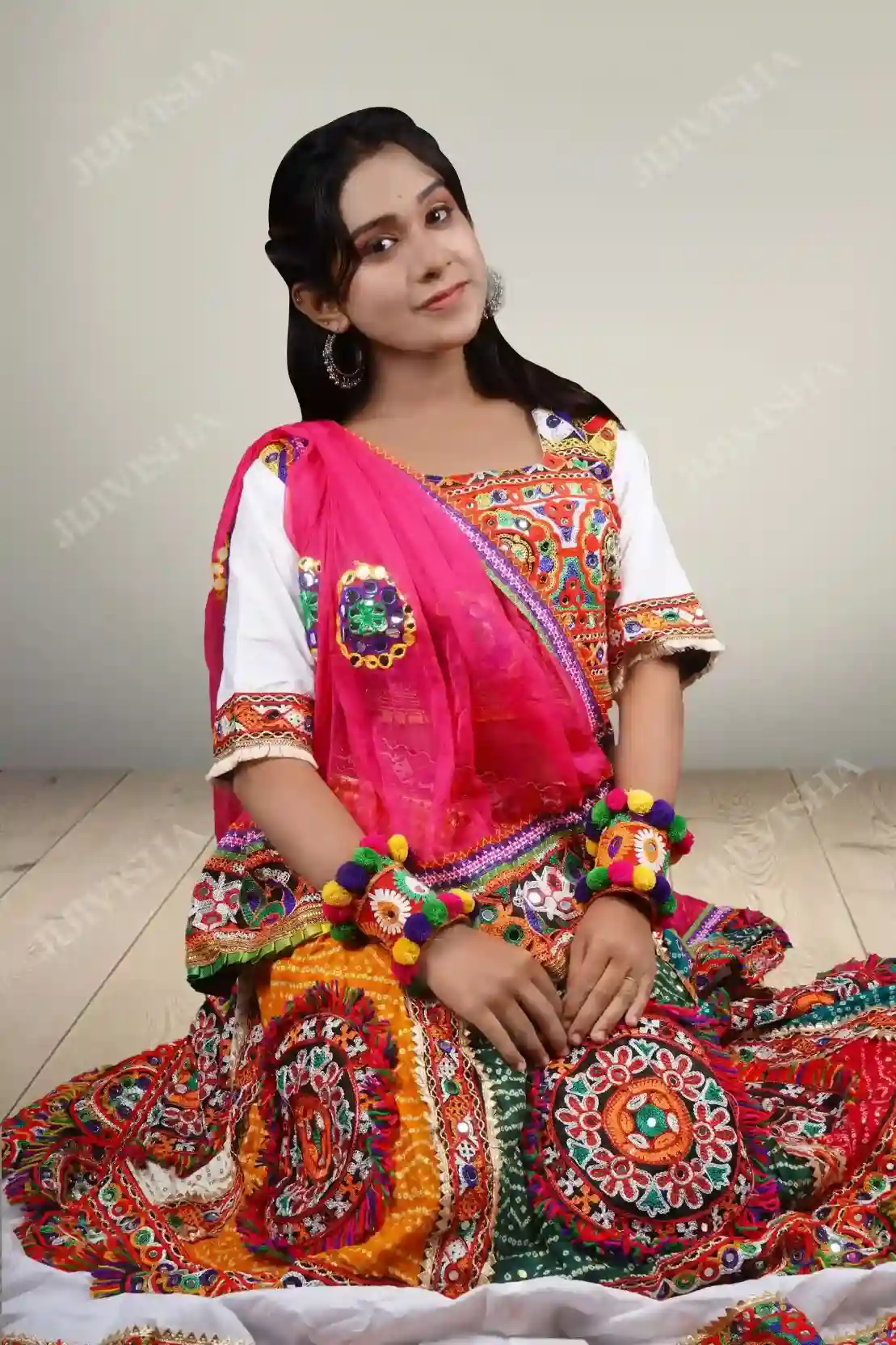 Buy Kutch Embroidered Lehenga Online