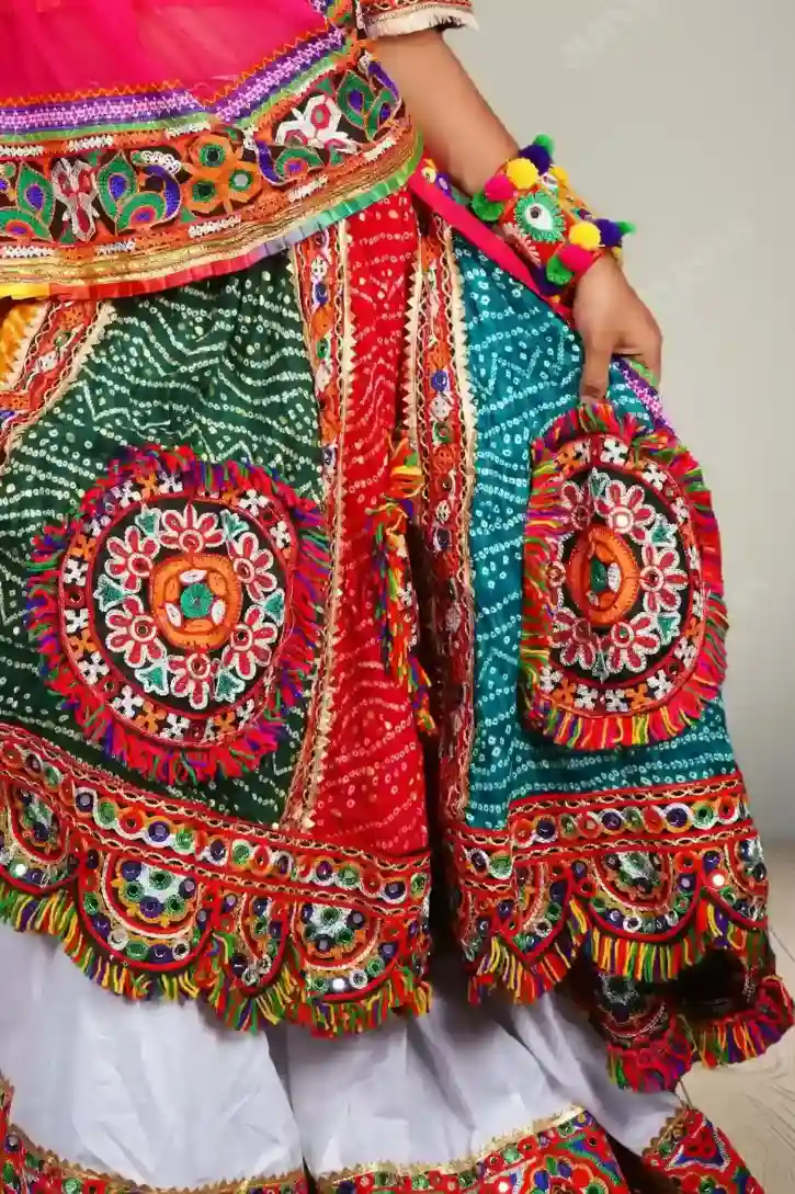 Buy Kutch Embroidered Lehenga Online