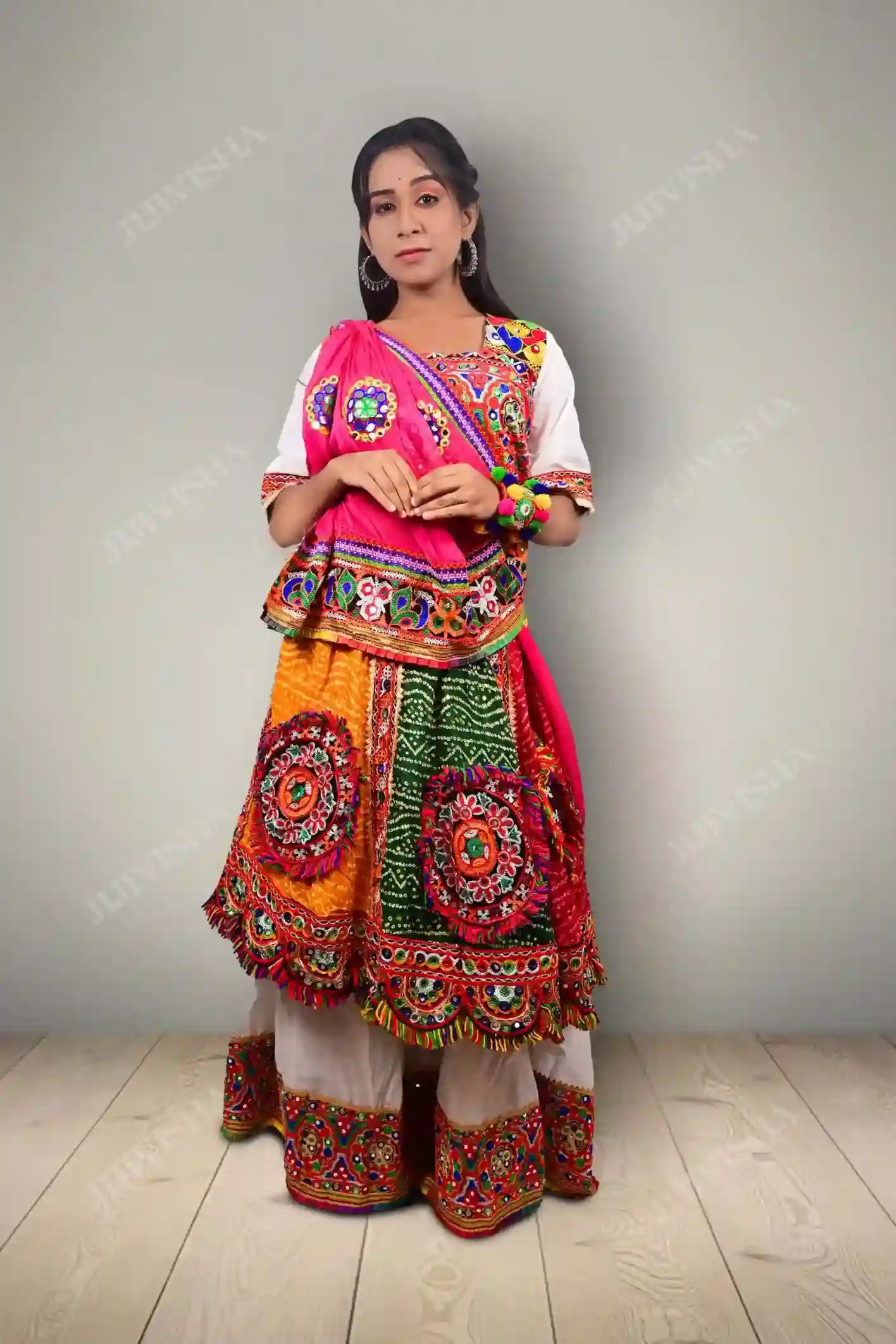 Buy Kutch Embroidered Lehenga Online