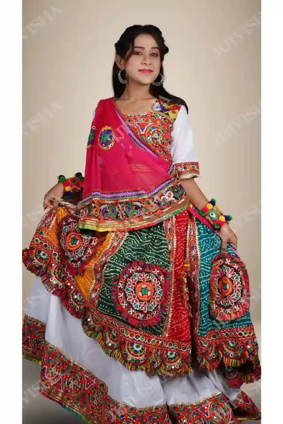 Buy Kutch Embroidered Lehenga Online