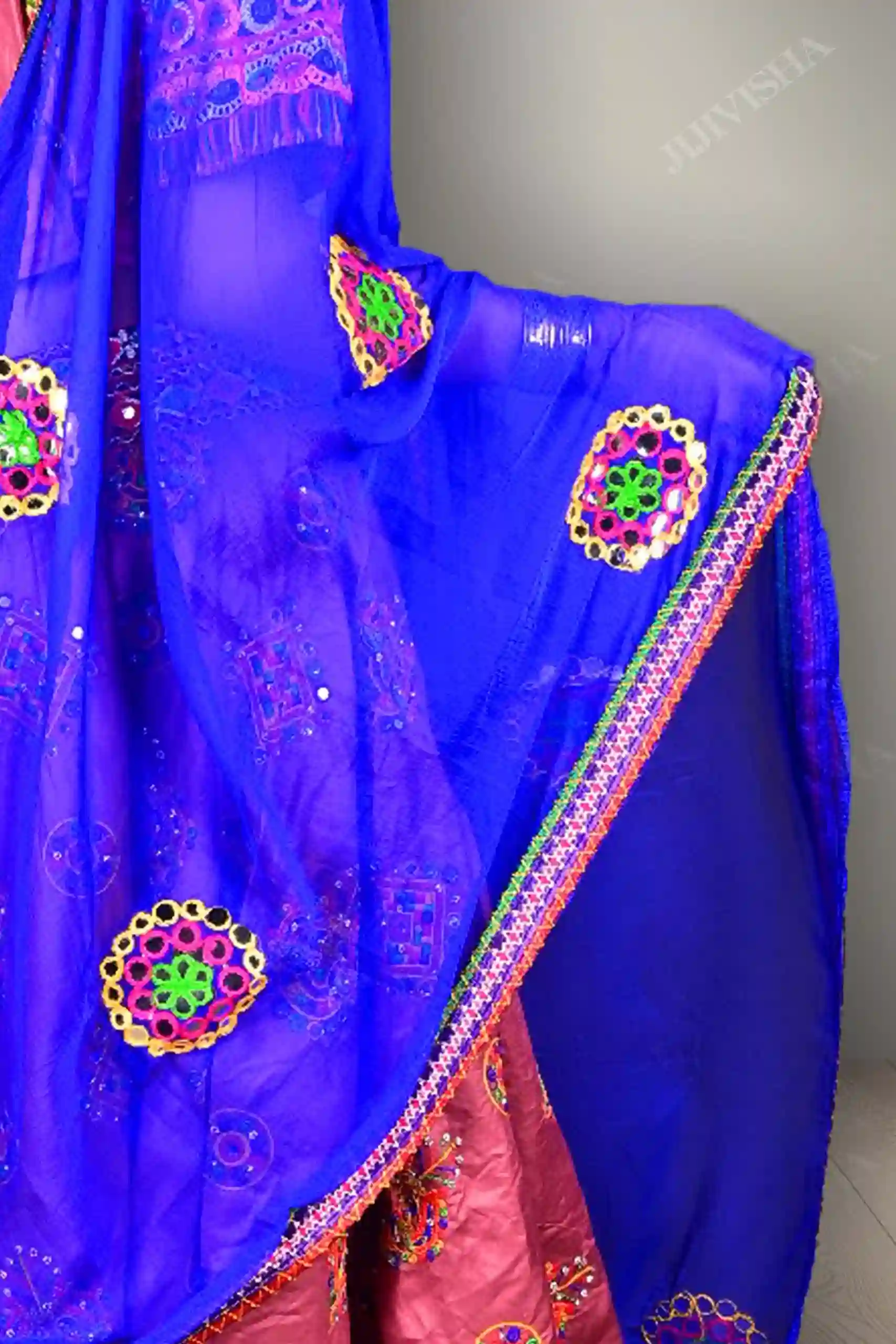 Buy Contemporary Kutch Embroidered Lehenga Set Online