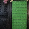 Buy Light Green Ikkat Handwoven Cotton Fabric