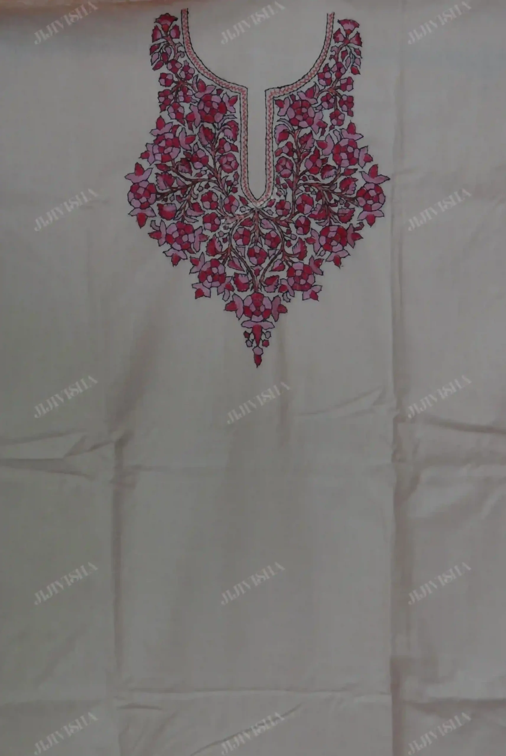JVWAPDM029_4_11_11zon Buy Beige Kashmiri Embroidery Cotton Dress Material Online