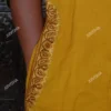 JVWAPKU029_6 Buy Exquisite Mustard Phiran With Hand Embroidery Online