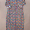 Buy Aqua Rose Hand Block Print Cotton Kurta Online