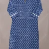 Buy Nila Taranga Hand Block Print Cotton Kurta