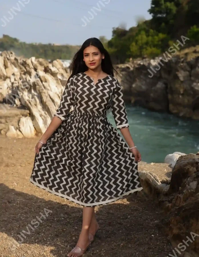 Buy Shadowed Cotton Tunic Online