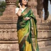Buy Pristine Meadow Patola Silk Saree Online