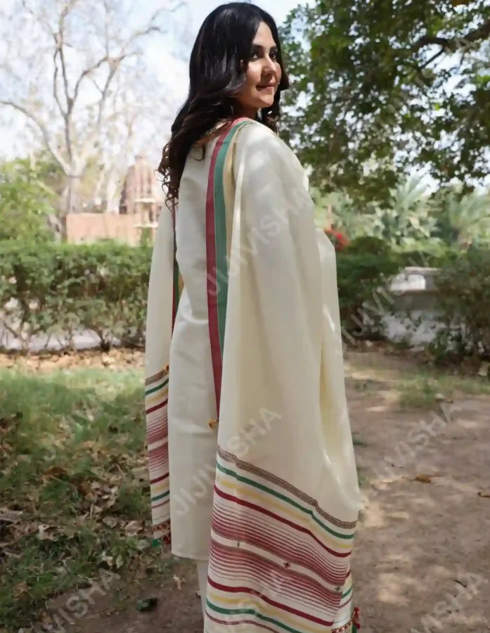 Buy Serenity Spectrum Kalacotton Handspun Handwoven Dupatta Online