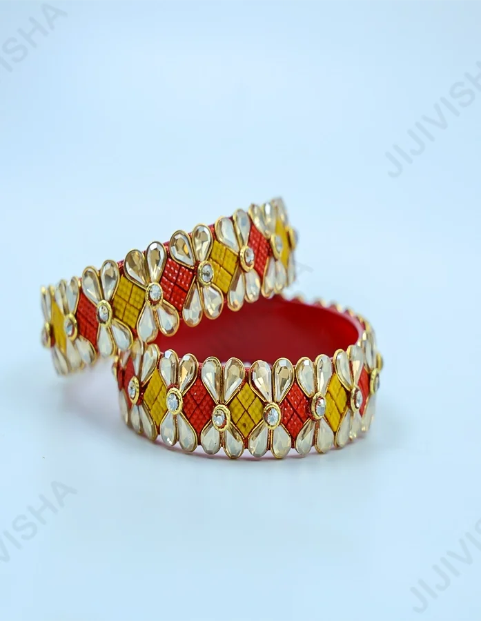 Buy Traditional Crystal Bangles Online