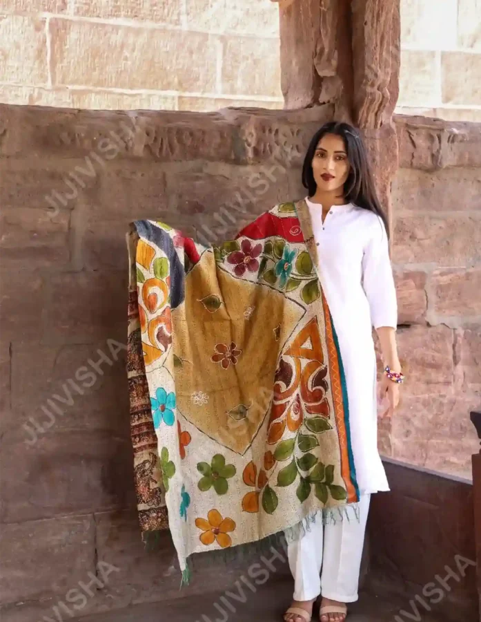 Buy Kaleidoscope Dreams Silk Stole Online