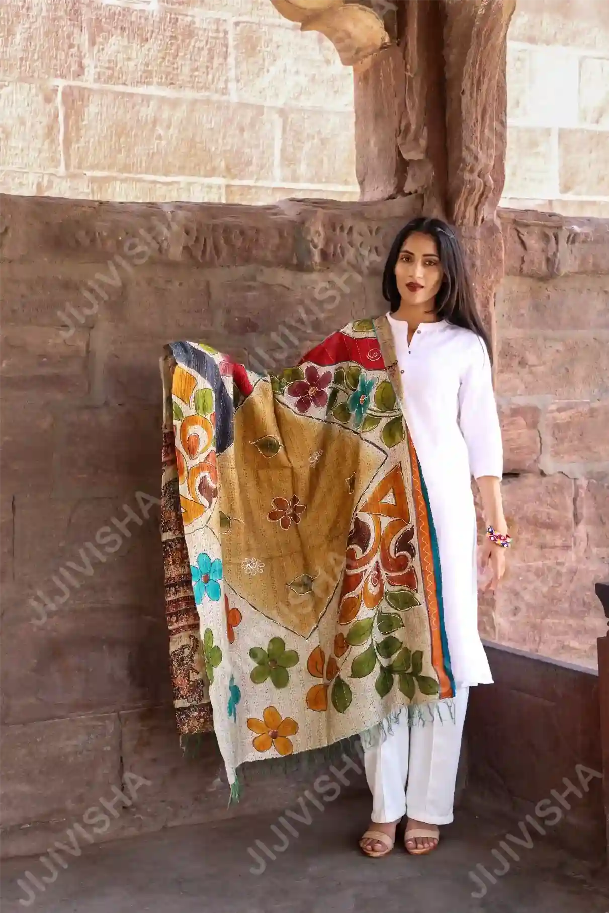 Buy Kaleidoscope Dreams Silk Stole Online