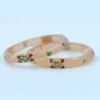JVWJWBA059_1 Buy Glass Bangles With Hand Painting Online