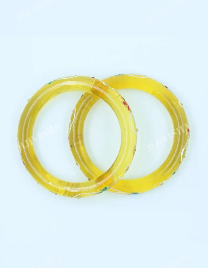Buy Belgium Glass Hand Painted Bangles Online