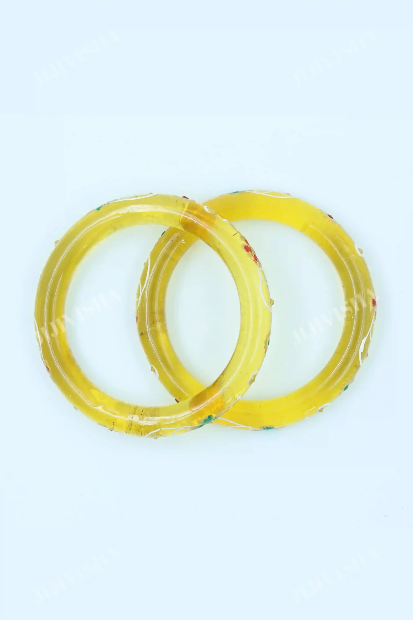 Buy Belgium Glass Hand Painted Bangles Online