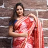 Buy Scarlet Symphony Sambalpuri Pata Saree Online