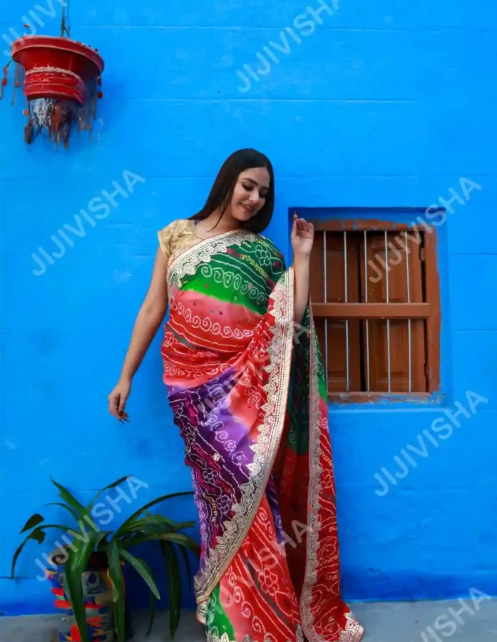 Buy Radiant Mirage Georgette Saree Online