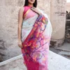 Buy Rosy Elegance Soft Jamdani Saree Online
