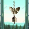 Buy Gilded Flutter Butterfly Bell Windchime Online