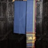 Buy Sapphire Blue Kala Cotton Fabric Online