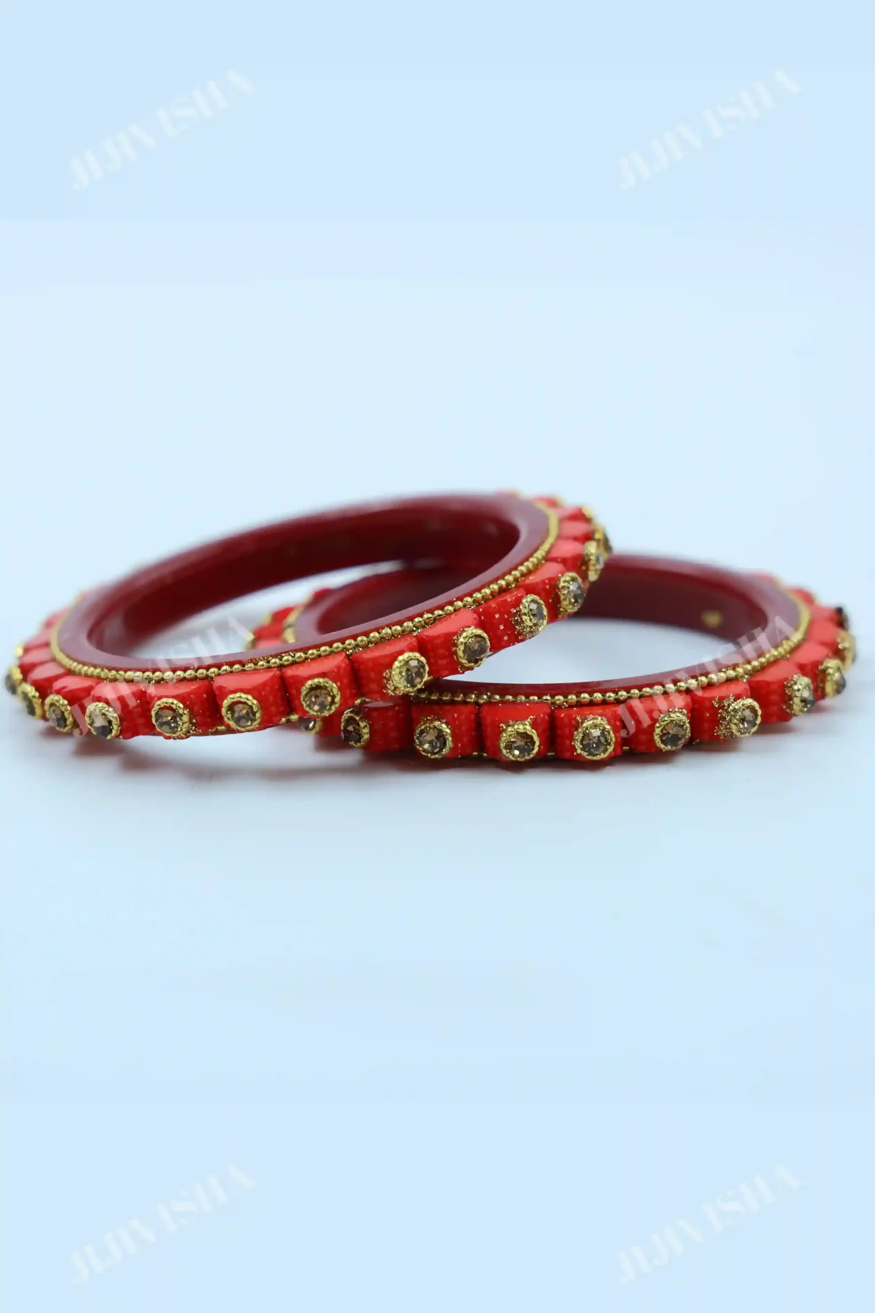 Buy Red Laakh Bangles Online