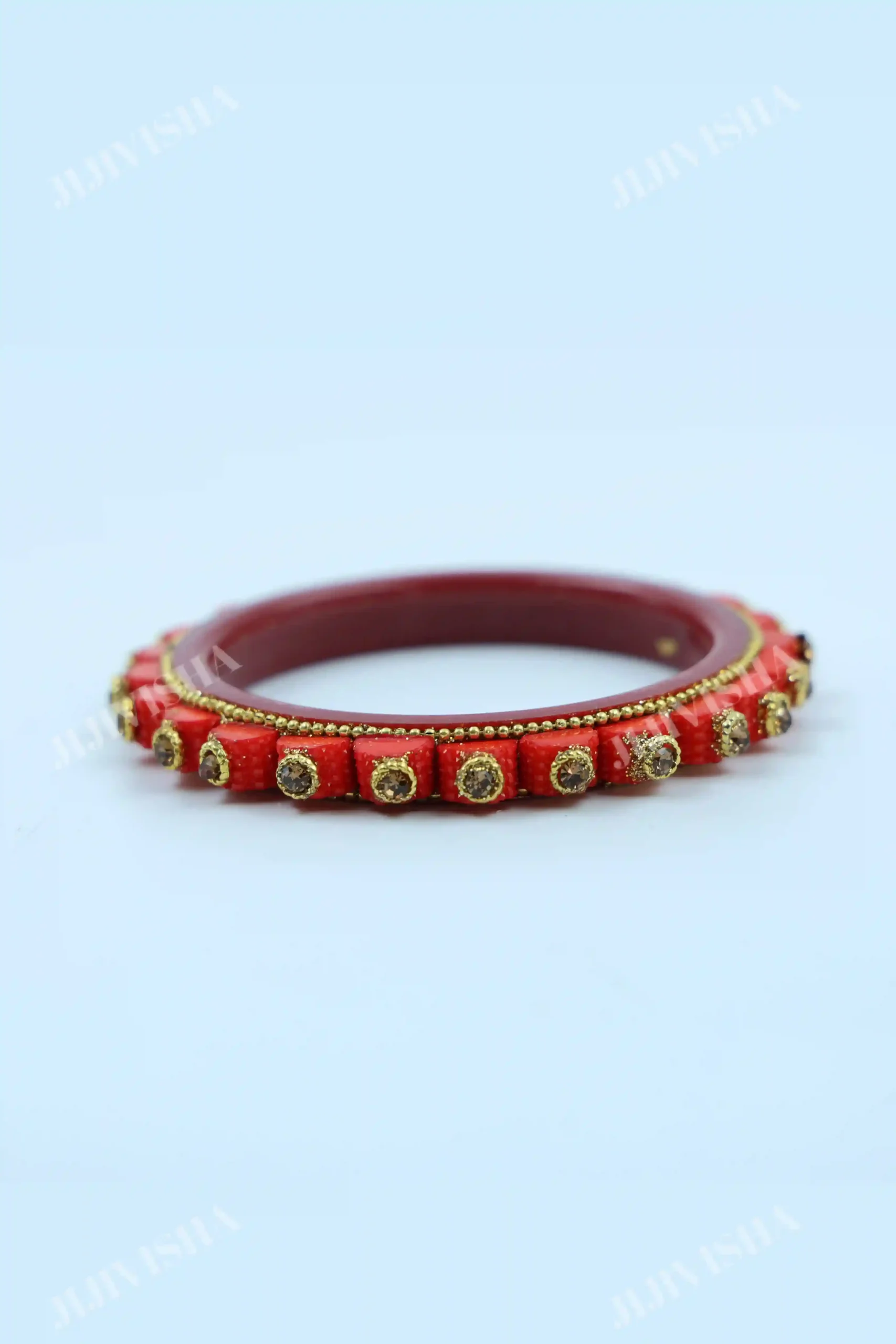 Buy Red Laakh Bangles Online