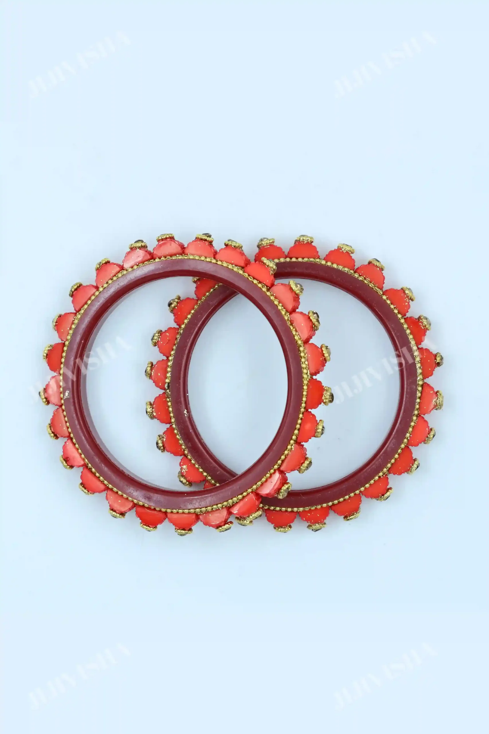 Buy Red Laakh Bangles Online
