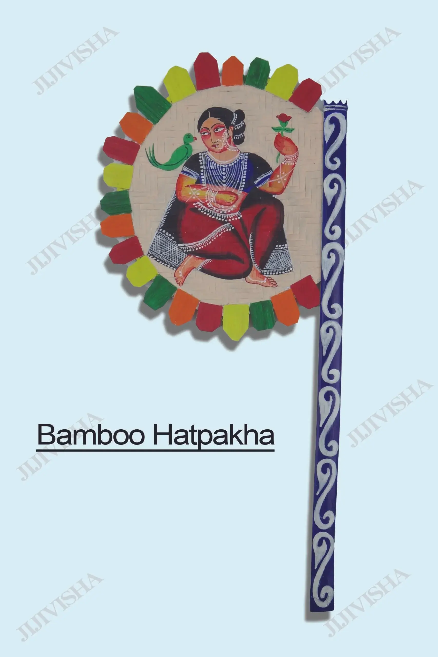 Buy Pattachitra Bamboo Hatpakha online