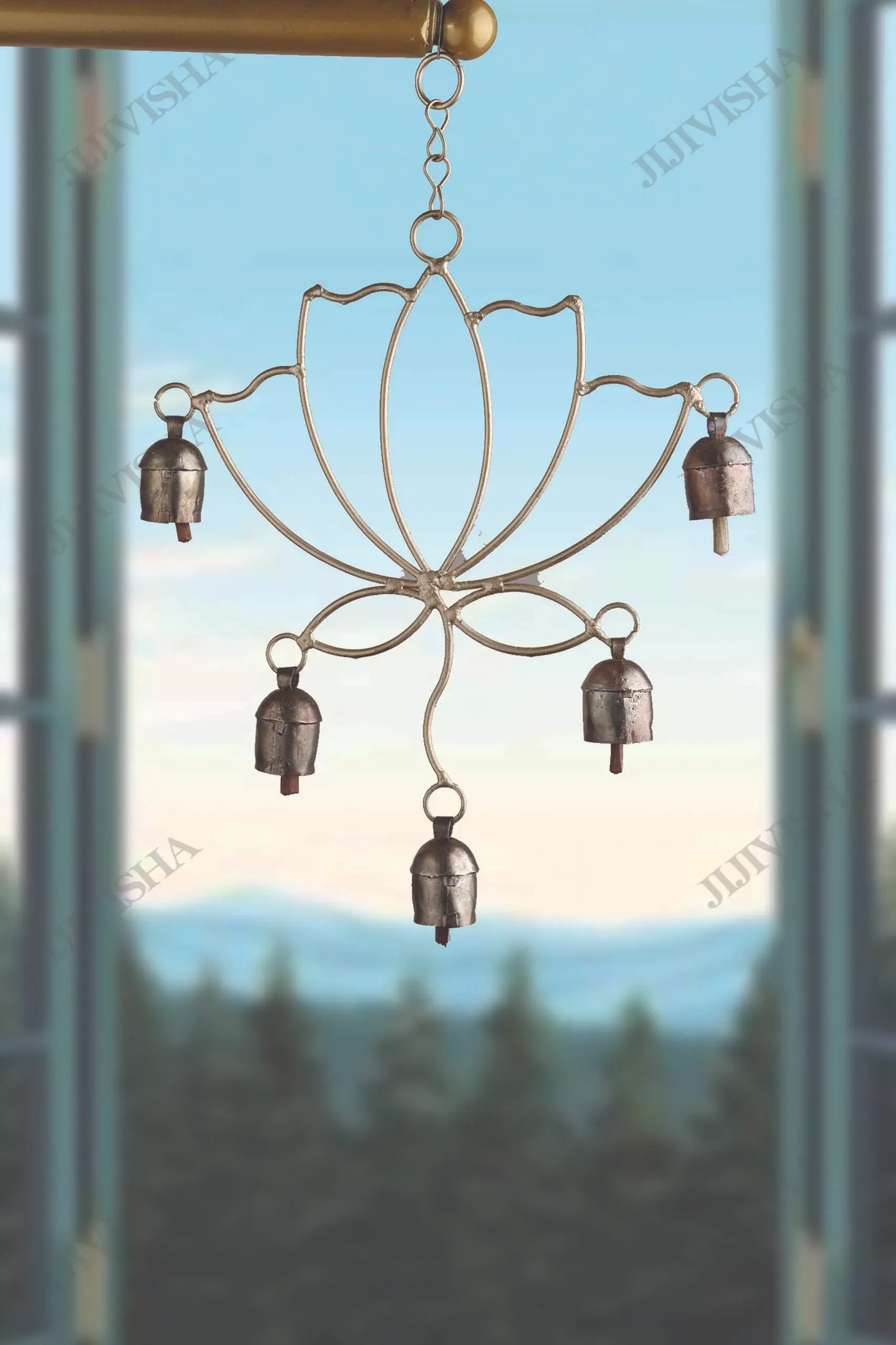 Buy Tranquil Lotus Harmony Bell Windchime Online